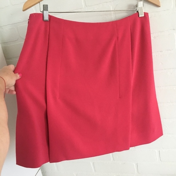 Diane Von Furstenberg Mini skirt Kristin Y2K Raspberry pink Gold chain Mobwife 8 - Picture 10 of 16